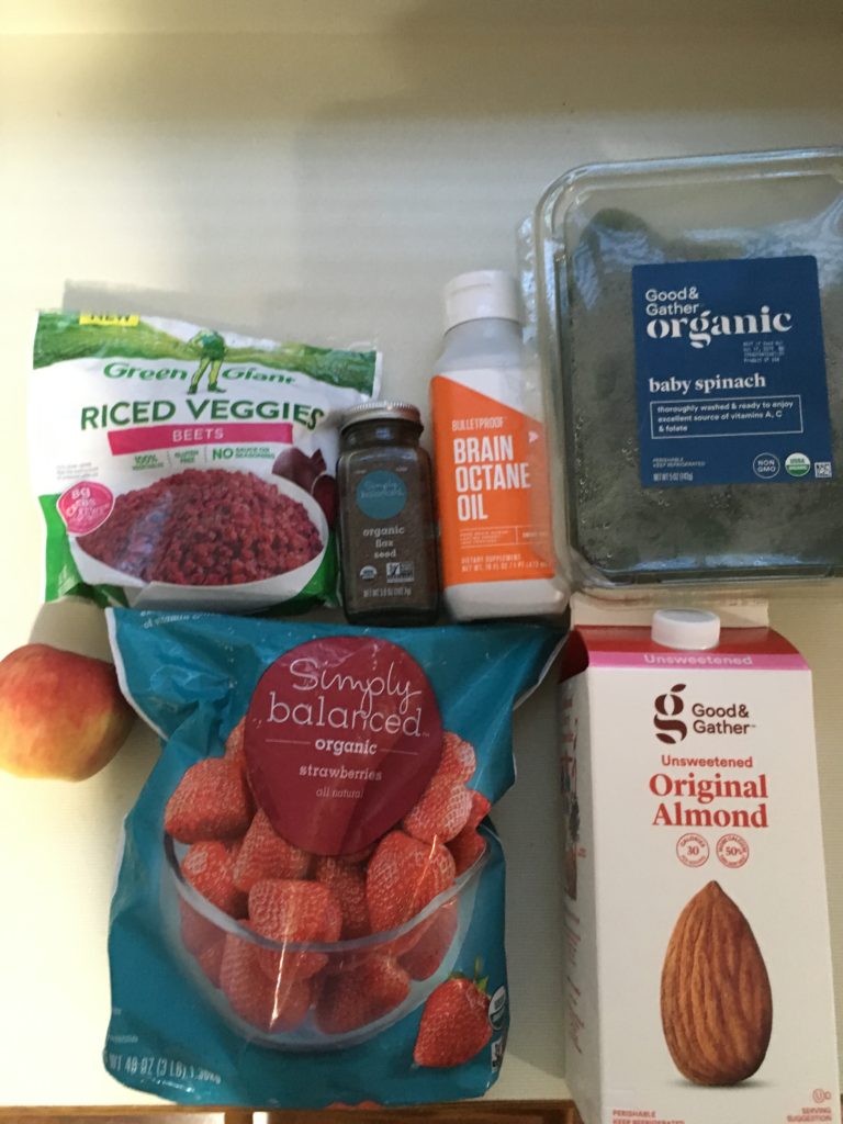 Picture of BASS smoothie ingredients